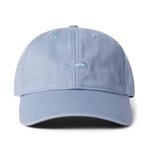 Taylor Stitch Everyday Cap in washed blue twill